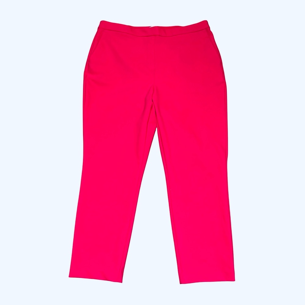 Rachel Zoe Pink Pull On Ankle Pants Size 14